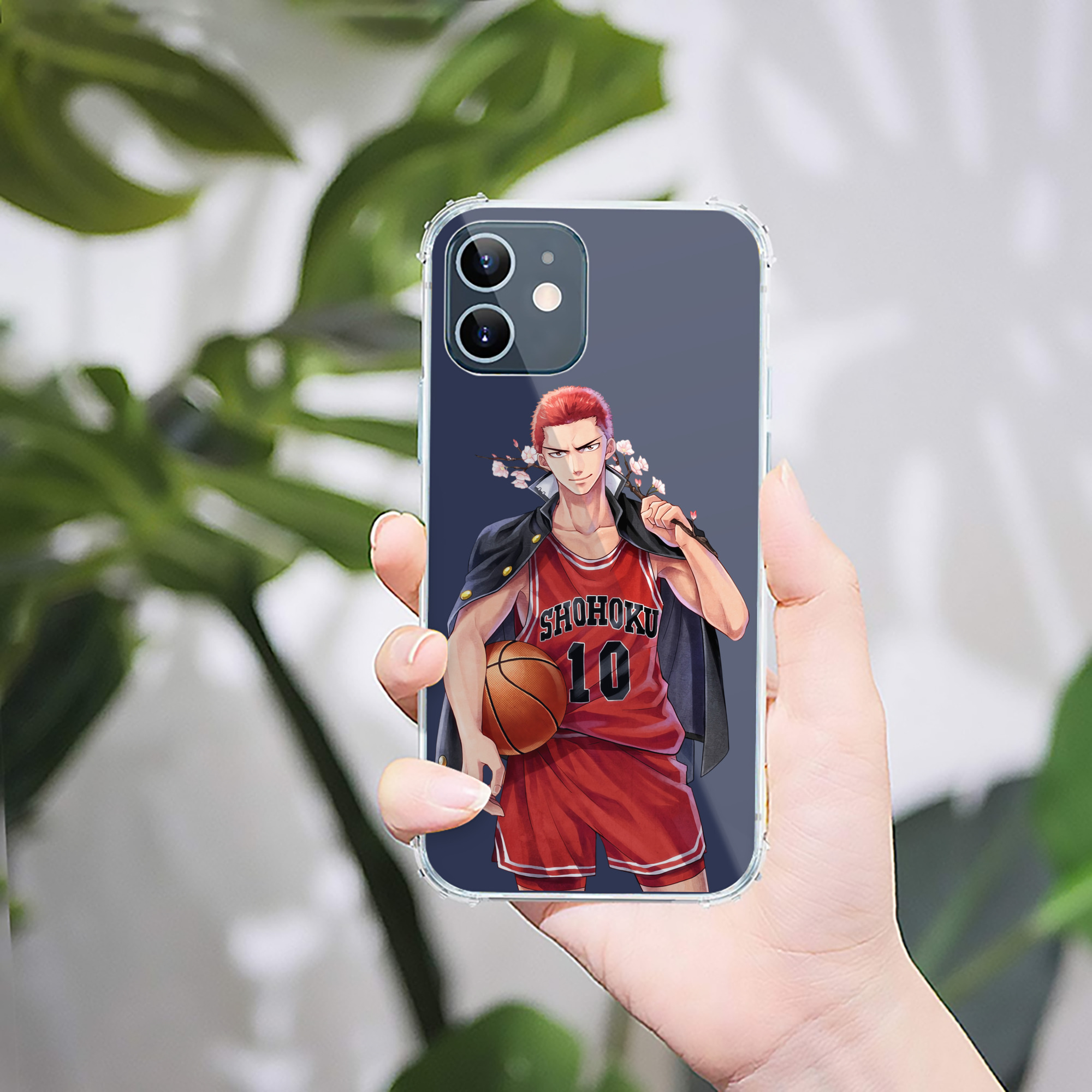 （画像用） SLAM DUNK／スラムダンク 【iPhone 12シリーズ対応】透明スマホケース（クリアソフトケース）